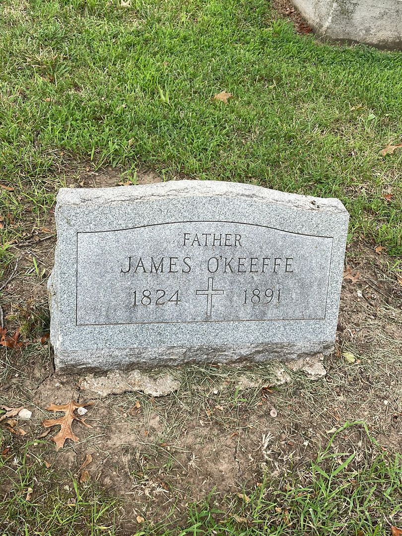 James O’Keefe's grave. Photo 1