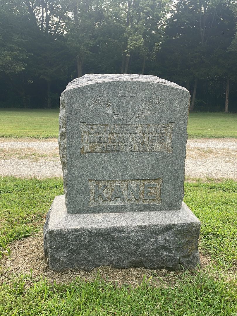 Catherine Kane's grave. Photo 1
