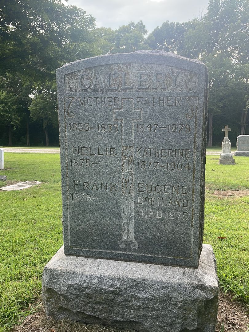 Eugene Callery's grave. Photo 1
