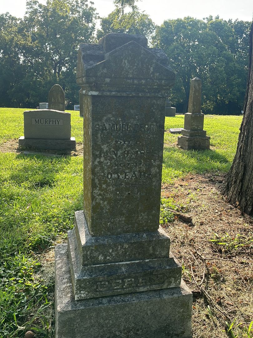 Samuel Perry's grave. Photo 1