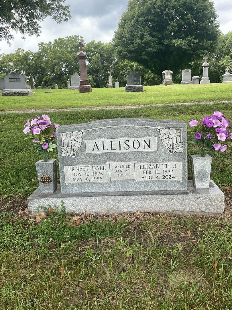 Elizabeth Josephine Allison's grave. Photo 1