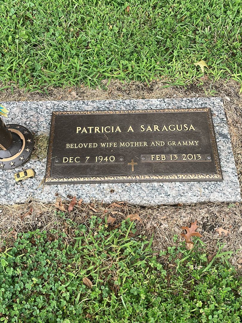 Patricia A. Saragusa's grave. Photo 1