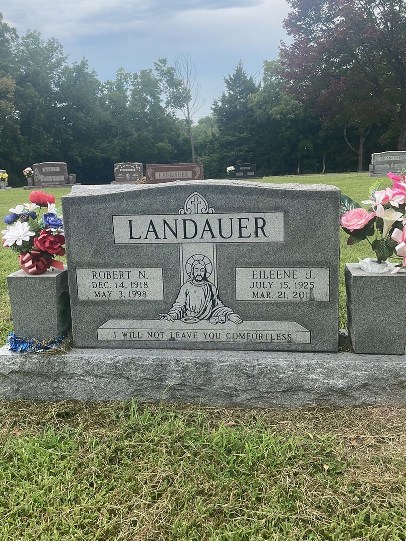 Robert N. Landauer's grave. Photo 1