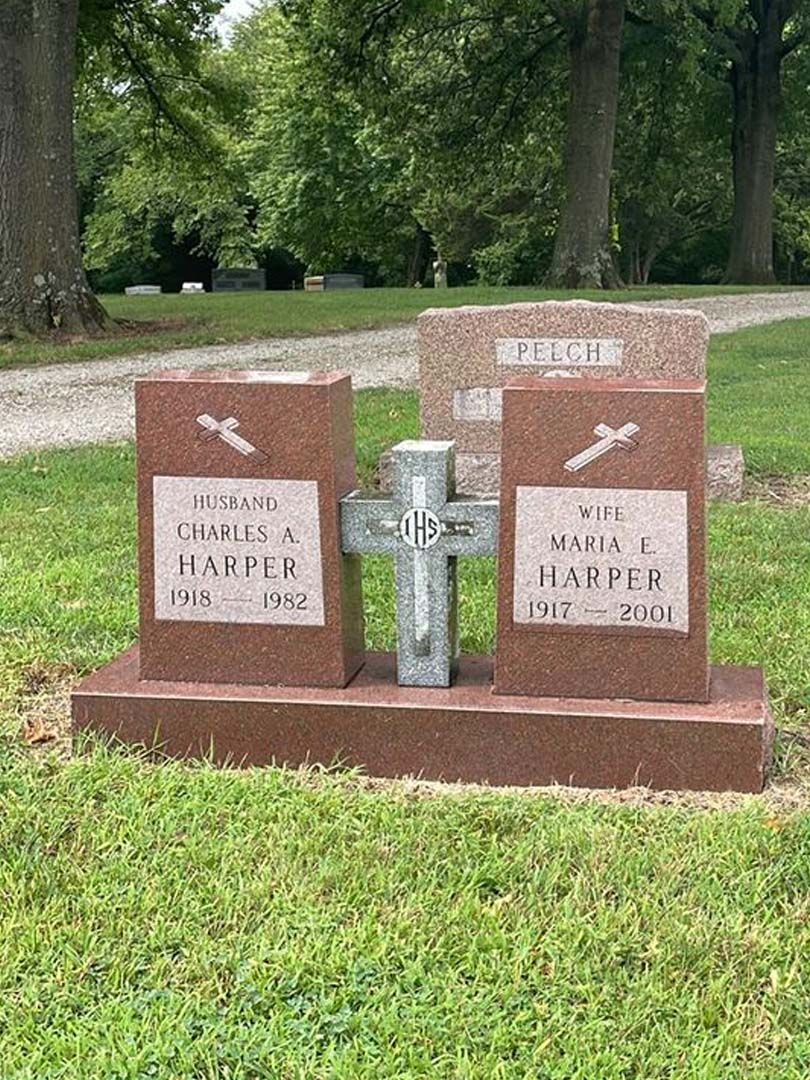 Maria Elizabeth Harper's grave. Photo 1
