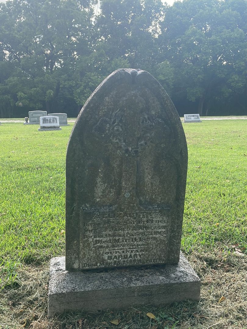 Elizabeth Anderson's grave. Photo 1