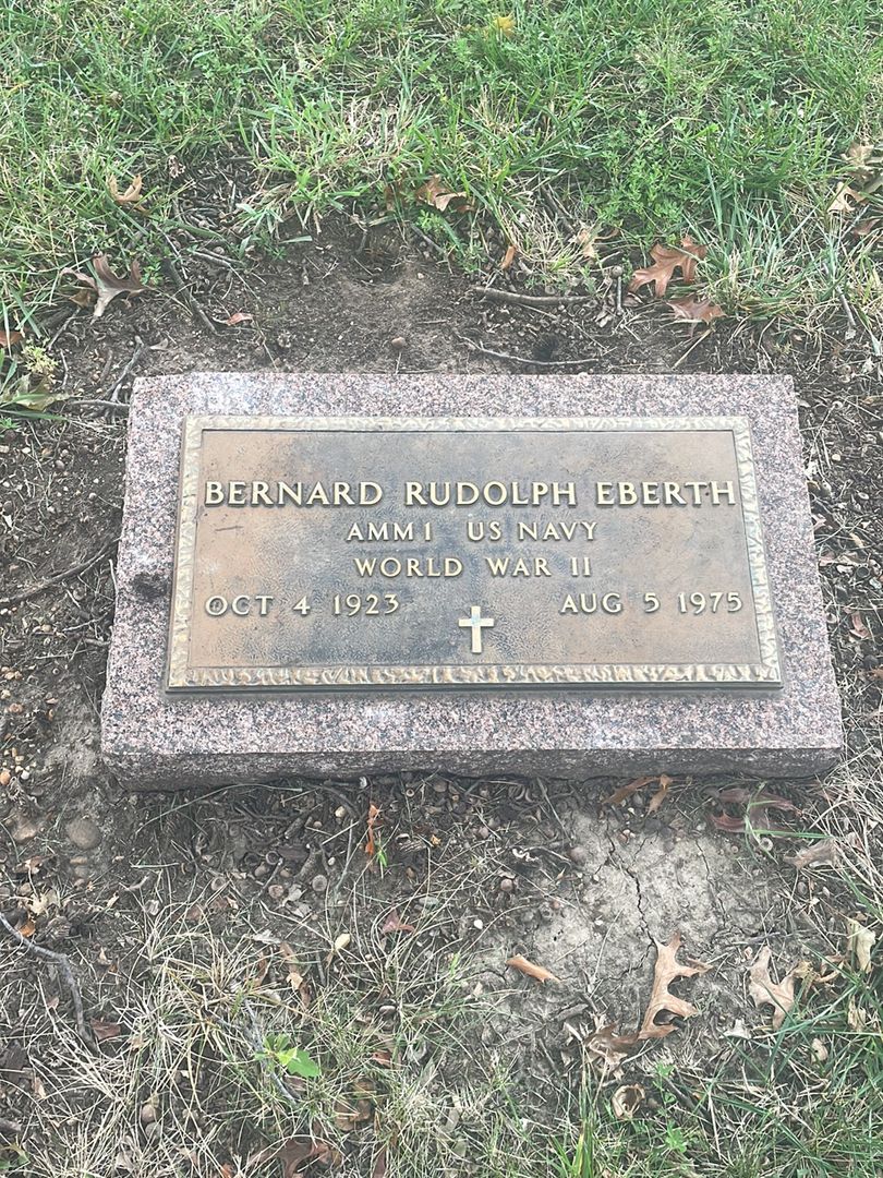 Bernard Rudolph Eberth's grave. Photo 1