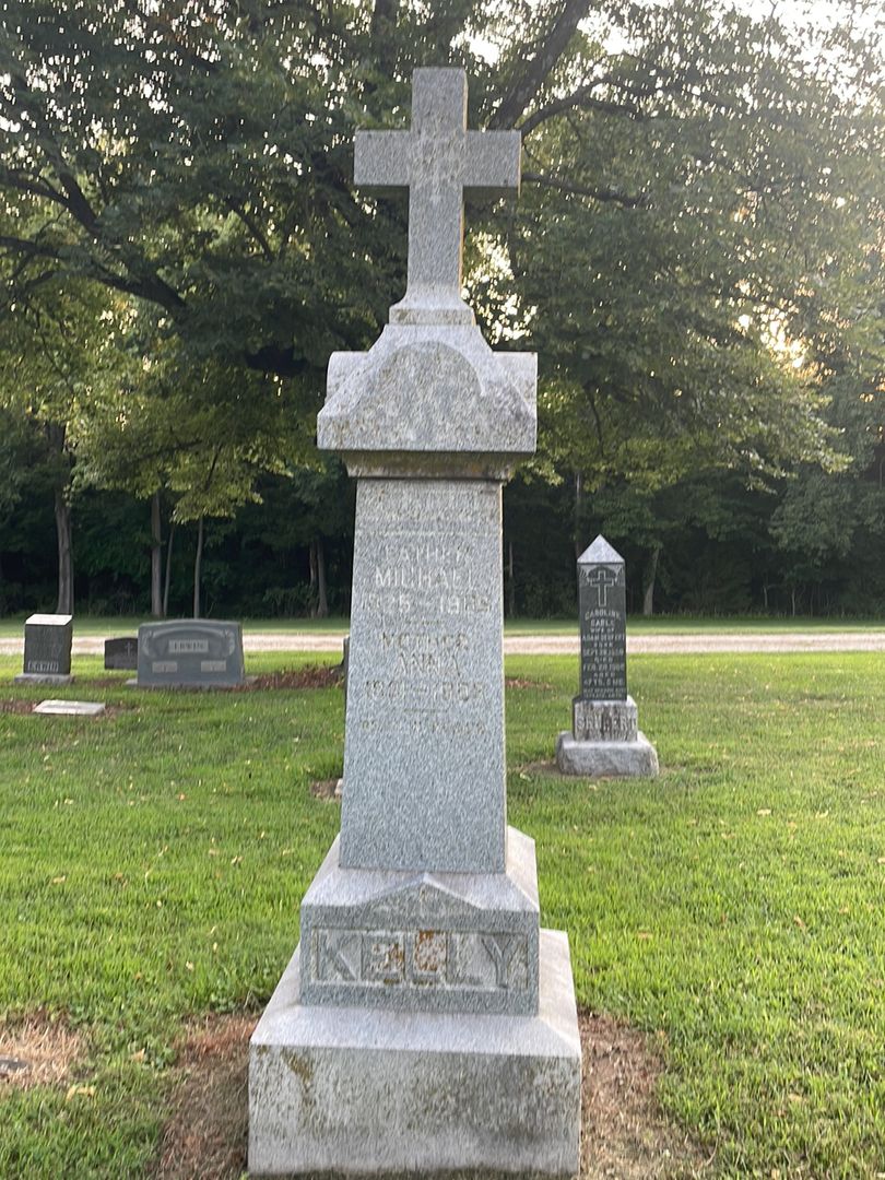 Anna Kelly's grave. Photo 1