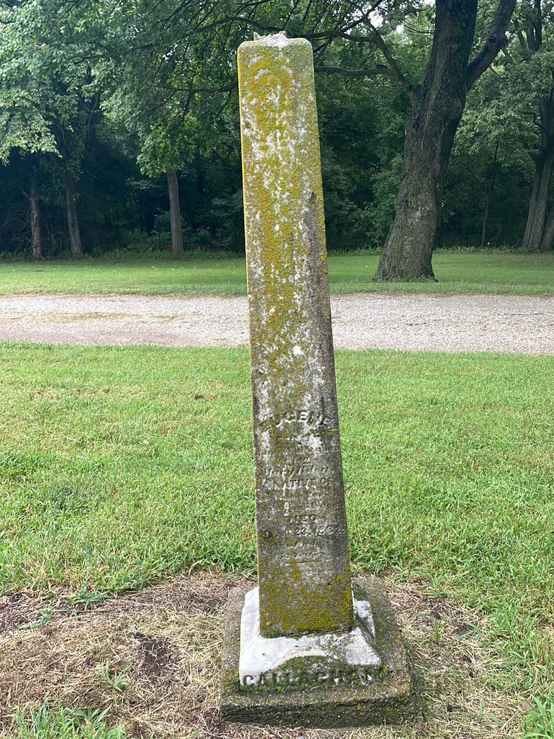 Eugene Callaghan's grave. Photo 1