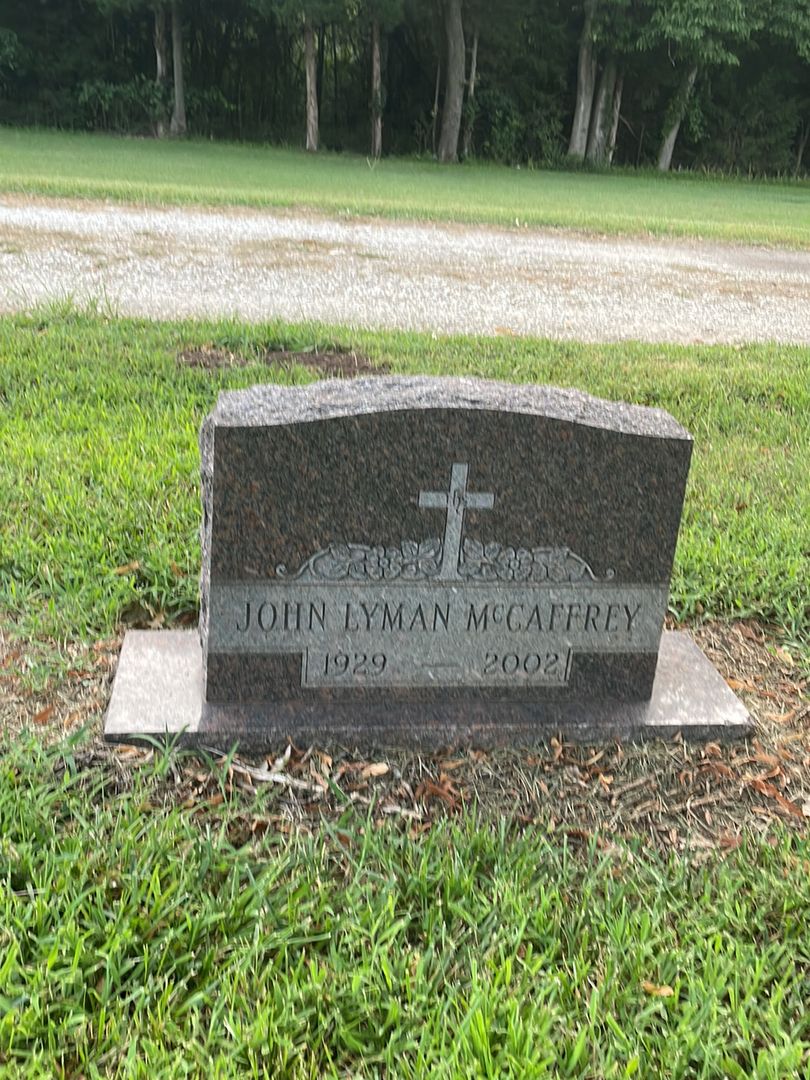 John Lyman McCaffrey's grave. Photo 1