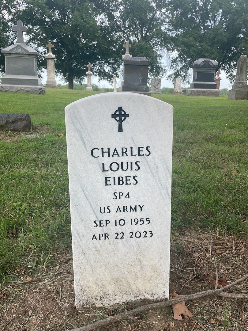 Charles Louis Eibes's grave. Photo 1