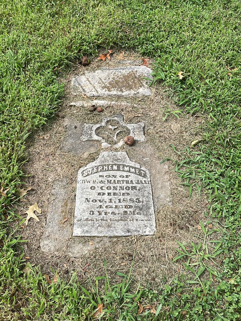 Stephen Emmet O’Conner's grave. Photo 1