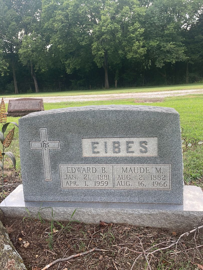 Edward Bernard Eibes's grave. Photo 1