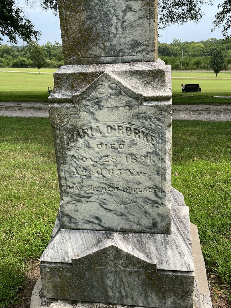 Maria O’Rorke's grave. Photo 1