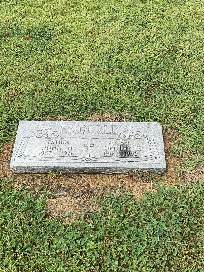 John H. Enderle's grave. Photo 1