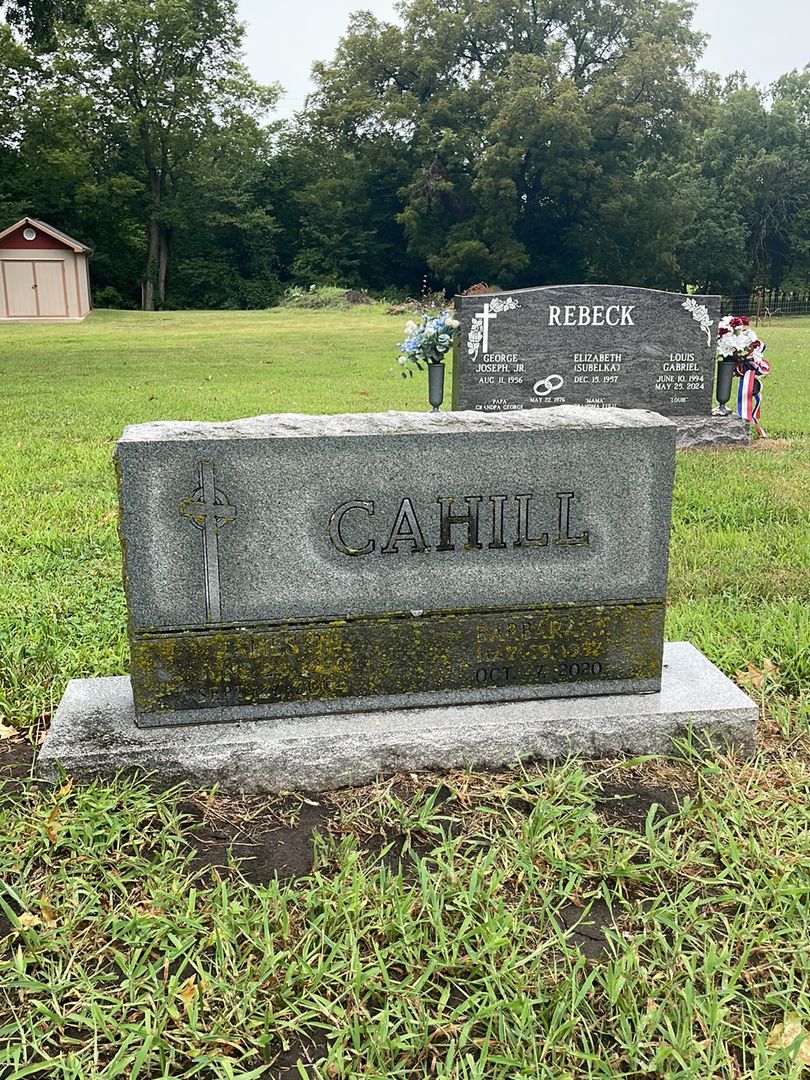 Barbara Cahill's grave. Photo 1